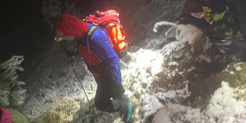 Bergwacht rettet Familie in nächtlichem Einsatz vom Hohen Fricken