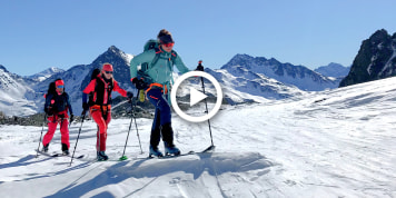 Bergauf-Bergab: Per Ski durch die Silvretta