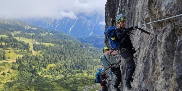 So war das Women's Klettersteig & Wander Camp im Kleinwalsertal.