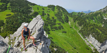 Klettergenuss in den Voralpen: Der Ruchenköpfe Westgrat