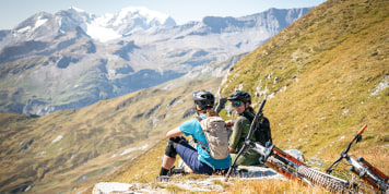 Glamping auf 2.000 Meter Höhe in der Schweiz mit dem Bike-Magazin
