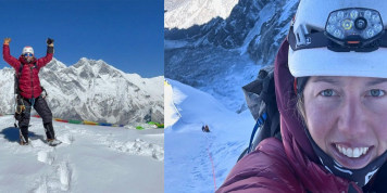 Laura Dahlmeier an Sechstausender Ama Dablam erfolgreich