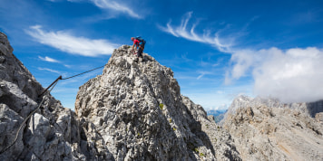 Ramsauer Klettersteig: Der lange Grat