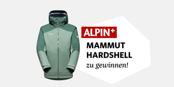 ALPIN+: Mammut Regenjacke im Wert von 325 Euro verlost!
