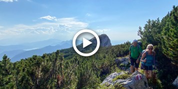 Bergauf-Bergab: Wandern dahoam