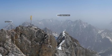 Aktuelle Verhältnisse an der Zugspitze: Von Aufstieg über Höllental wird abgeraten!