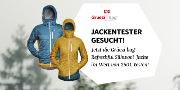 Grüezi bag® sucht Jacken-Tester