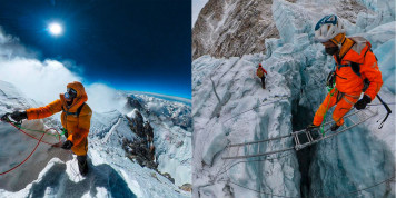 David Göttler über seinen Gipfelerfolg: Mit Haribo auf den Everest 