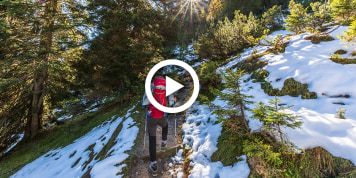 Bergauf-Bergab: Winter ohne Schnee