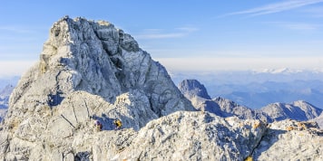 Watzmann: Verletzter Bergsteiger vom Grat gerettet