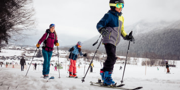 Neuer Skitourenpark am Hirschberg eröffnet