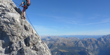 In Bildern Schritt für Schritt durch die Watzmann-Ostwand