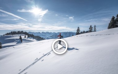 So geht umweltbewusstes Skitourengehen in Bayerns Bergen.