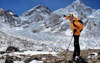 Kilian Jornet und David Göttler möchten gemeinsam den Everest besteigen.