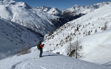 Skitour auf die Langschneid in den Villgratener Bergen 