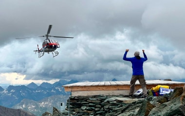 Völlig erschöpft gerettet: Einsatz am Großglockner