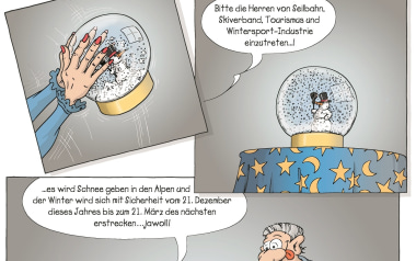 Tourismus-Cartoons von Georg Sojer