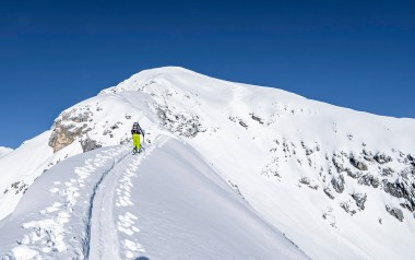 Tourenziel Alpspitze: Paradetour für Skibergsteiger