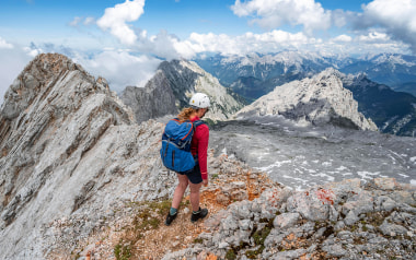 Wild & einsam: Bergtour auf die Partenkirchener Dreitorspitze