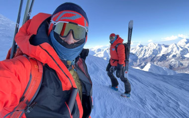 Speedbesteigung am Cho Oyu: Benedikt Böhm und Prakash Sherpa
