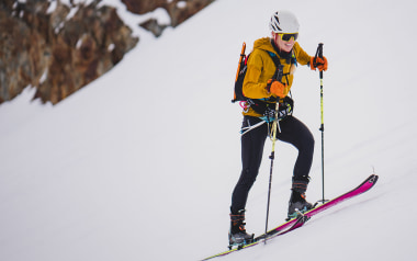 Schnelle Runde: Anna DeMonte gelingt Skimo FKT am Montblanc