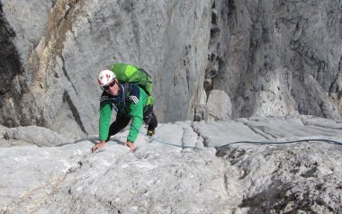 Schwere Klettertour: Über den Steinerweg auf den Dachstein