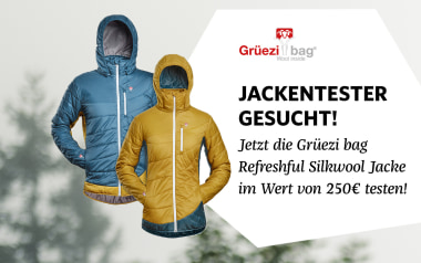 Grüezi bag® sucht Jacken-Tester