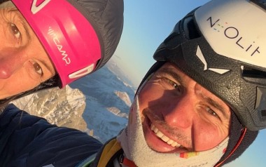 Simon Gietl und Ines Papert gelingt beeindruckende Rotpunkt-Begehung