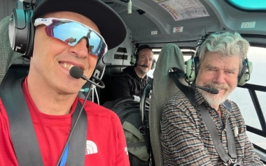 Simone Moro ist Hubschrauberpilot.