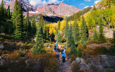 Herbstwandern in den Rocky Mountains