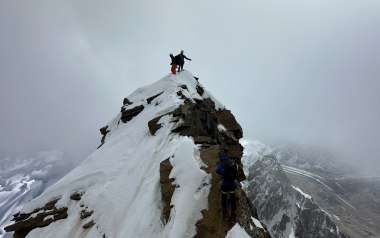 Jonas Schild und Stephan Siegrist gelingt neue Route an Sechstausender