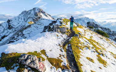 Auf dem Wanderweg zur Kramerspitz