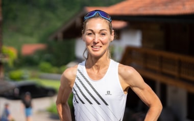 Im Interview: Trailläuferin Eva-Maria Sperger.