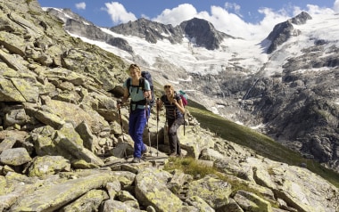 Dreitausenderschau auf dem Berliner Höhenweg