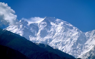 Mit 8125 m Höhe der neunthöchste Berg der Erde: der Nanga Parbat.