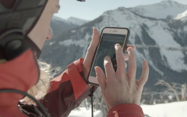 Grandiose Erlebnisse auf Skitour: Dank Smartphone-Navigation.