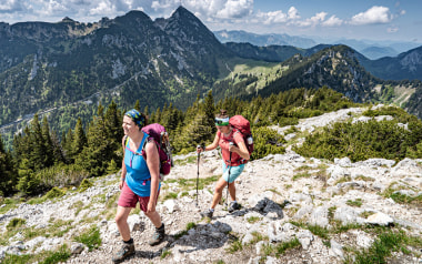 Über Rampoldplatte und Hochsalwand auf den Wendelstein