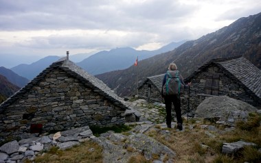 Alpe Spluga - bestens ausgestattete Selbstversorger Hütte auf der Via Alta Vallemaggia