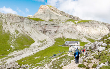 Bergtour auf die Puezspitze in den Dolomiten