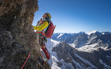 Klettertour und Überschreitung der La Meije in der Dauphiné