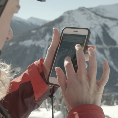 Grandiose Erlebnisse auf Skitour: Dank Smartphone-Navigation.
