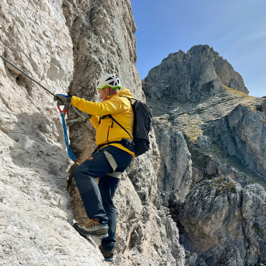  Klettersteig auf den Piz da Peres