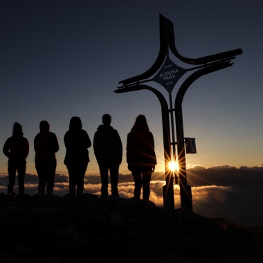 ALPIN-PICs im Juli Fotowettbewerb "Tagesrandzeiten - Sonnenauf- und Untergänge in den Bergen"