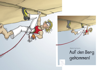 Buchverlosung: Auf den Berg gekommen - alpine Cartoons von Georg Sojer