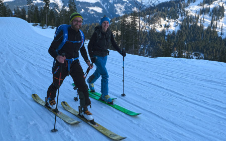 Skitouren auf Pisten: Tegern-, Schlier- und Spitzingsee und Tölzer Land
