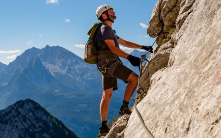 Gemeinsam auf Tour: Klettersteiggehen in Bad Hindelang