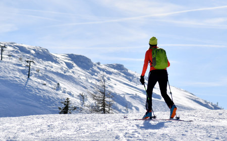 Skitouren auf Pisten: Bayern, Tirol, Salzburger Land 