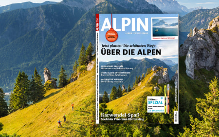 ALPIN 12/22 - Transalp: Die schönsten Wege über die Alpen