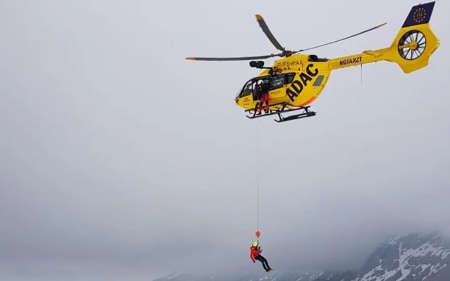 Zugspitze: Erschöpfte Bergsteiger aus Höllental-Klettersteig gerettet