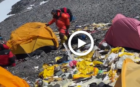 Video: Müllberge am Mount Everest 